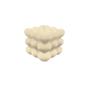 Świeca bubble z sercami