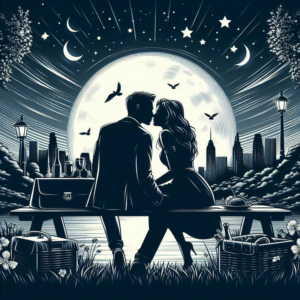 Walentynkowa Świeca Sojowa Noc Pod Gwiazdami