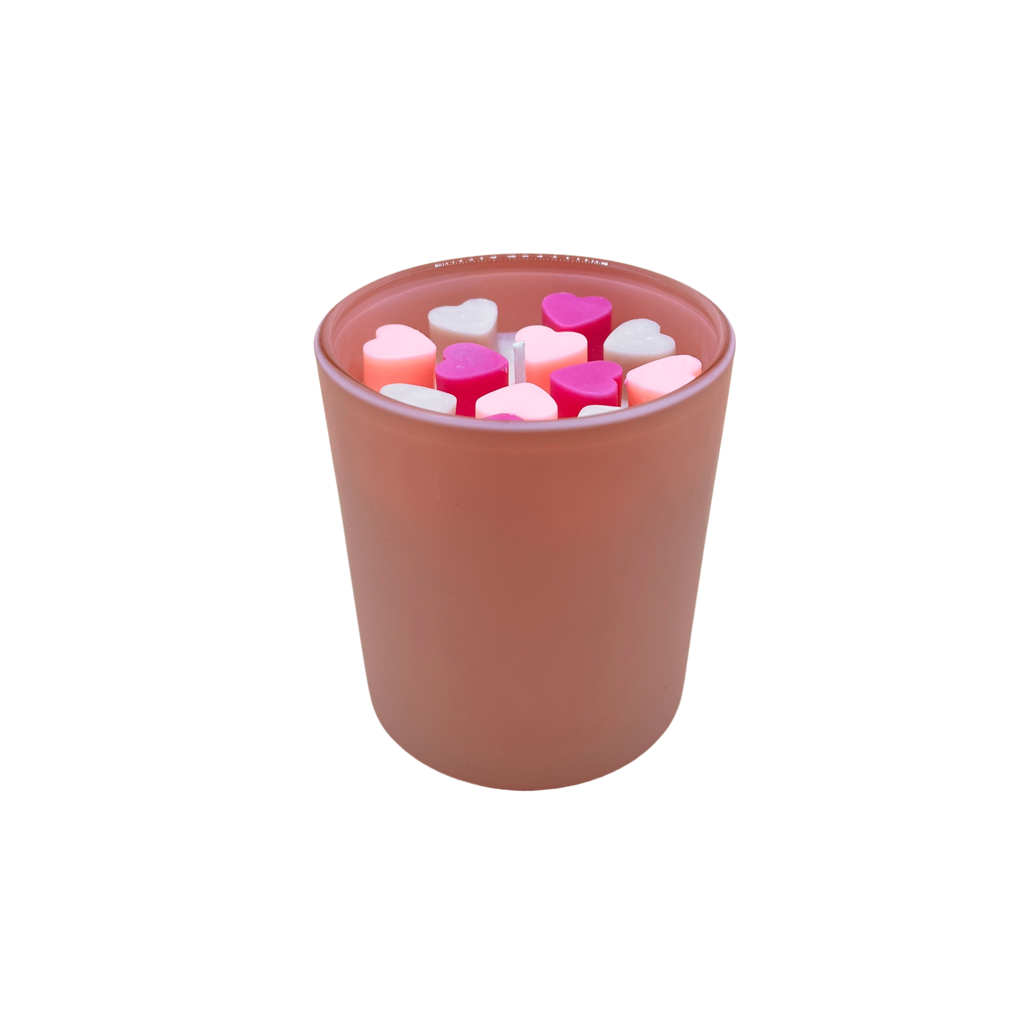 Walentynkowa Świeca Sojowa Karmazynowy Pocałunek - obrazek 2