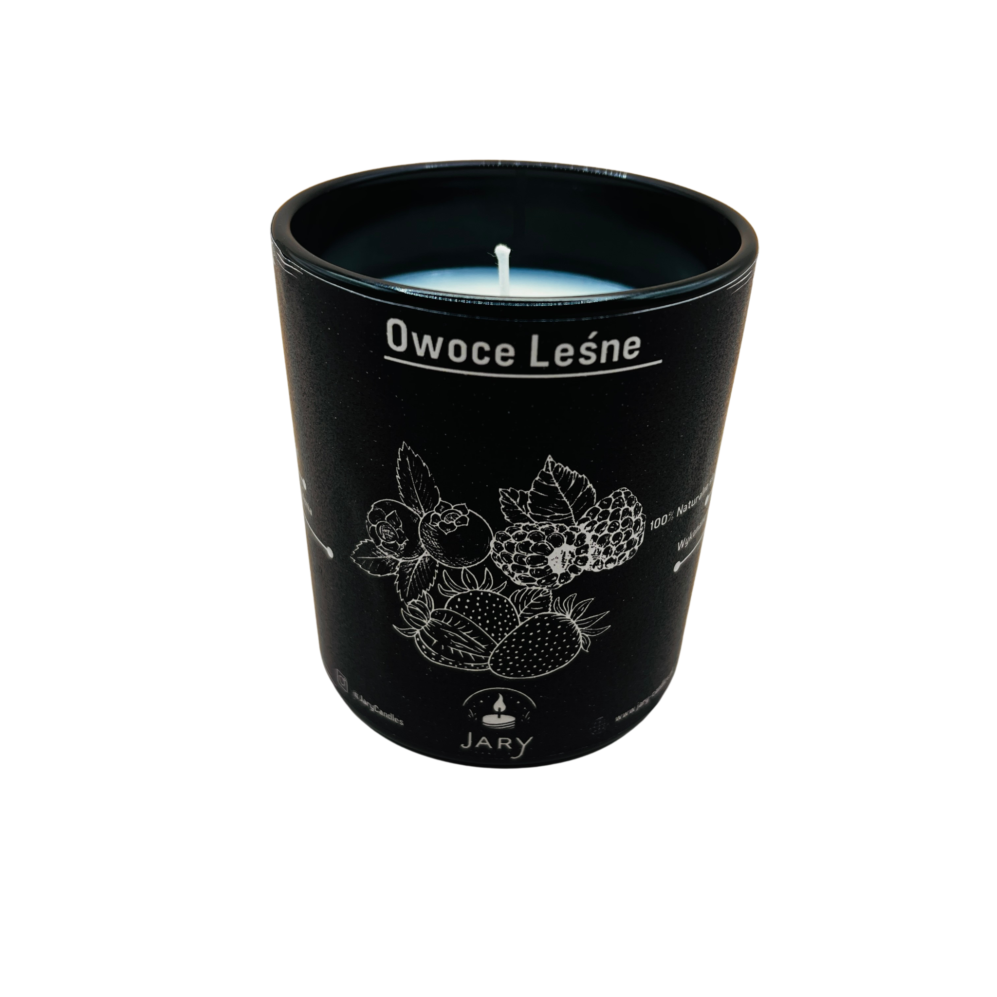 Świeca zapachowa Owoce Leśne 250ml - obrazek 2